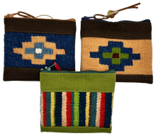 Coin Purses "Carpet Weave on Canvas"