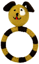 Crocheted Ring Rattles "Animal Theme"