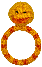 Crocheted Ring Rattles "Animal Theme"