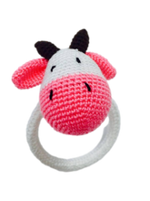 Crocheted Ring Rattles "Animal Theme"