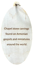 Hand-Painted Wooden Ornaments "Chapel Series"