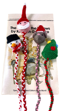 Crocheted Holiday-Themed Bookmarks