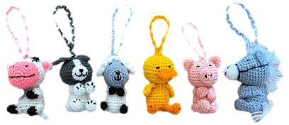 Crocheted Mini Ornaments