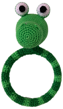 Crocheted Ring Rattles "Animal Theme"