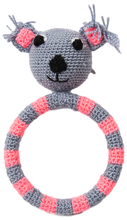 Crocheted Ring Rattles "Animal Theme"