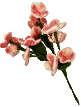 NEW! Felt Flower Stems with Marash Embroidery