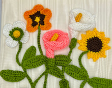NEW! Crocheted Bookmarks "Floral Series"