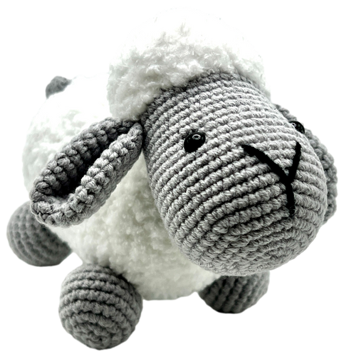 NEW! Crocheted Sheep Plushy