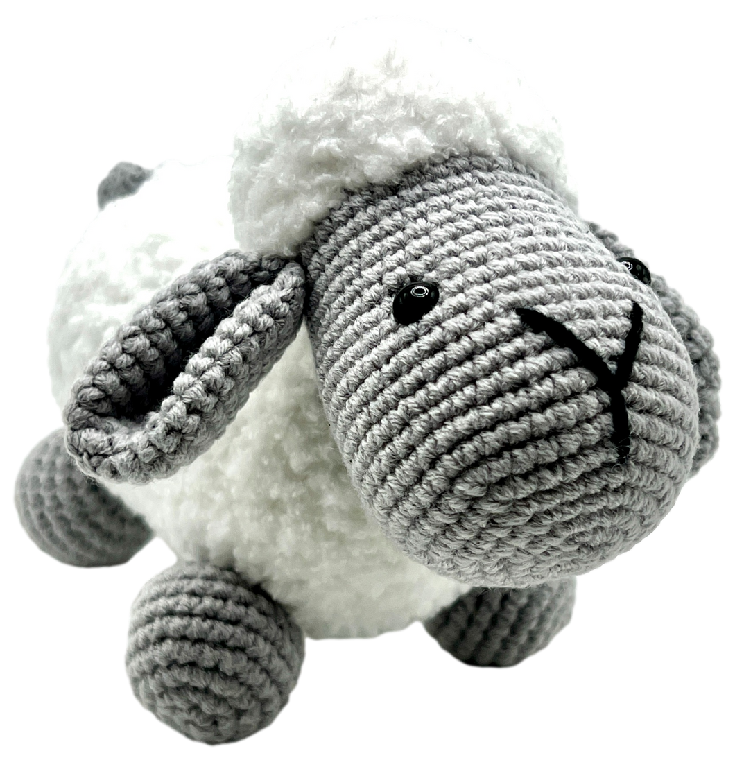 NEW! Crocheted Sheep Plushy