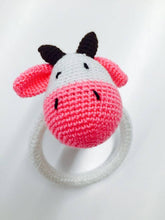 Crocheted Ring Rattles "Animal Theme"