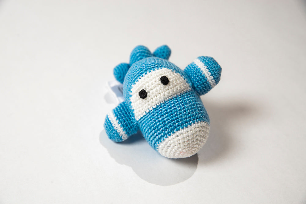Crocheted Baby Rattle 