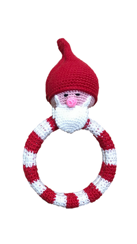 Crocheted Ring Rattles 