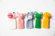 Crocheted Finger Puppet Set "Farm"