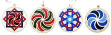 Hand-Painted Wooden Ornaments "Eternity Symbol Series"