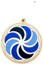 Hand-Painted Wooden Ornaments "Eternity Symbol Series"