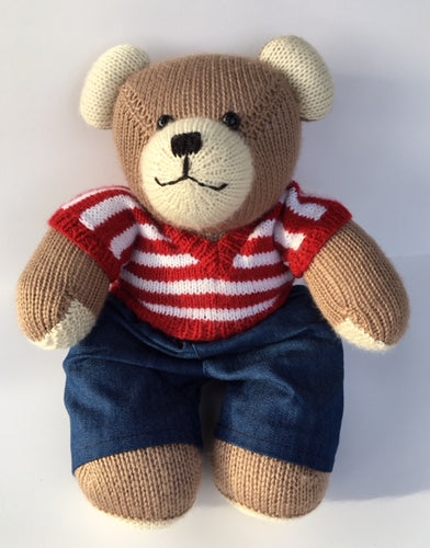 Boy Teddy Bear - Large