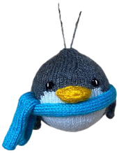 Knitted Ornament Set "Winter Cheer"