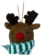 Knitted Ornament Set "Winter Cheer"