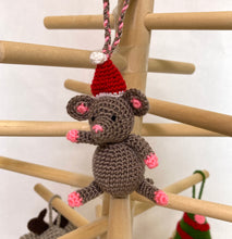 Crocheted Ornament "Christmas Mouse"