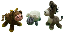 Crocheted Nativity Collection "Barn Animals"