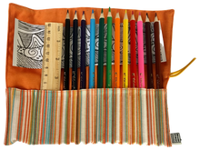 Canvas Pencil Cases "Striped"