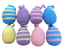 Crocheted Ornaments "Easter Eggs"