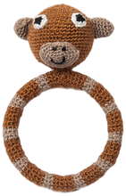 Crocheted Ring Rattles "Animal Theme"