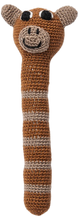 Crocheted Stick Rattles "Animal Theme"