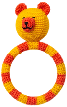 Crocheted Ring Rattles "Bear Series"